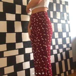 Reformation wide leg pants
